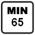 Minimum age 65